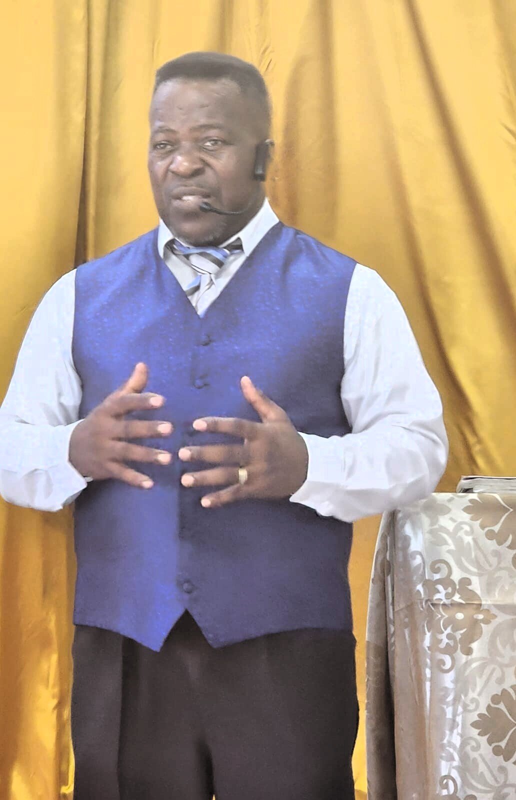 Apostle Richard V Fagan Senior Pastor and Founder of IFDMI Church in Montego Bay Jamaica