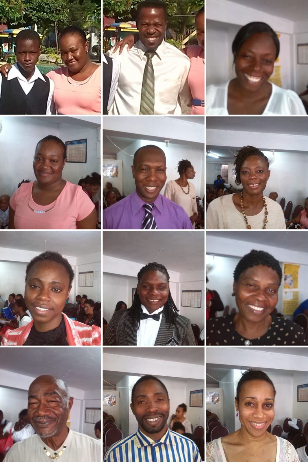 IFDMI church members in Christian fellowship at Montego Bay Jamaica